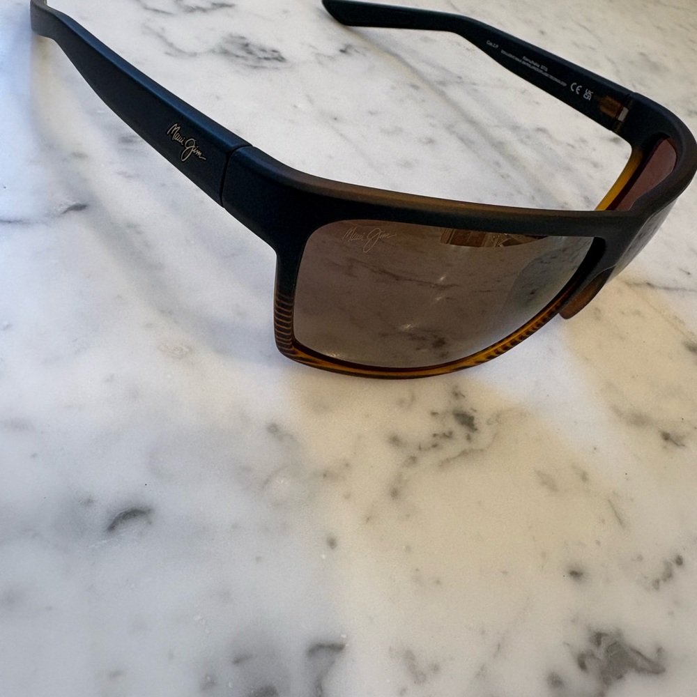 Maui Jim Alenuihaha Black and Brown Sunglasses - Picture 9 of 16